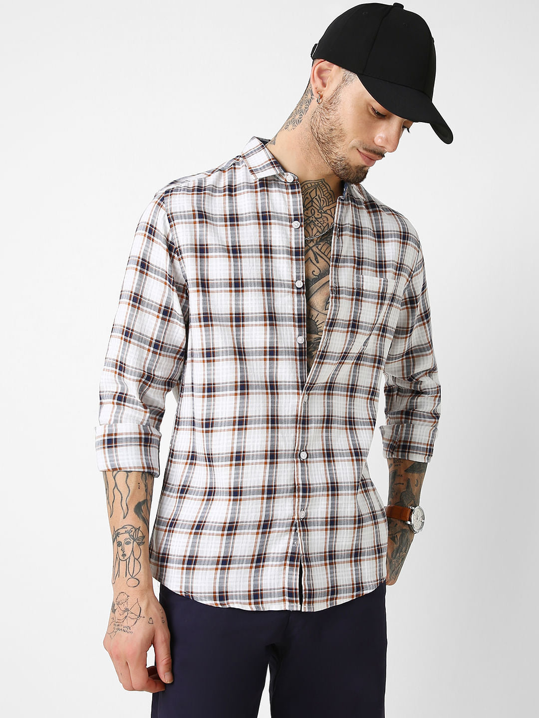 Multicolour Checked Shirt
