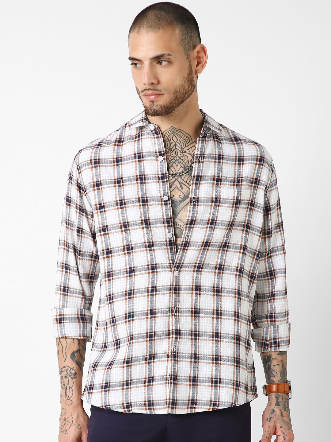 Multicolour Checked Shirt