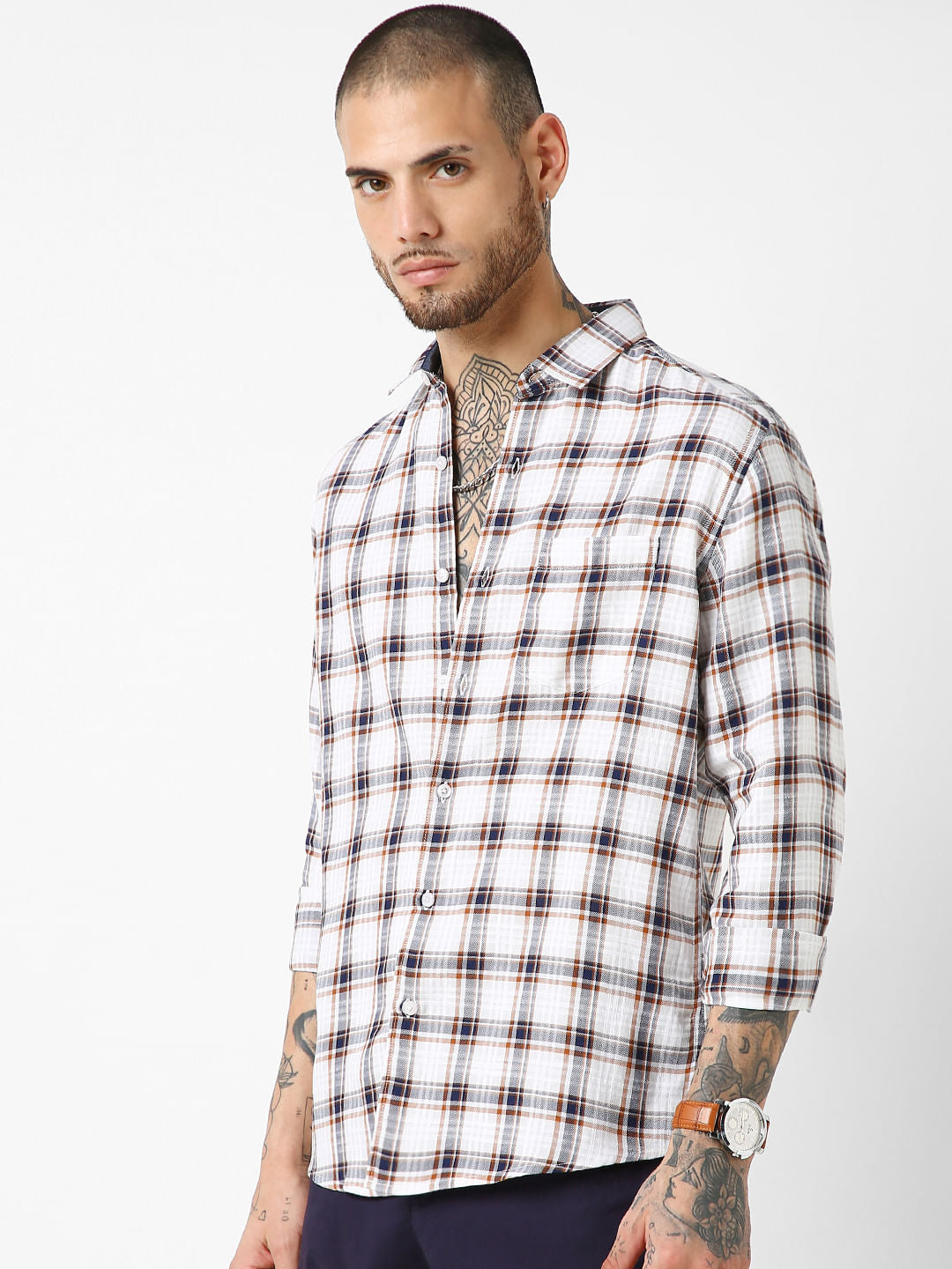 Multicolour Checked Shirt