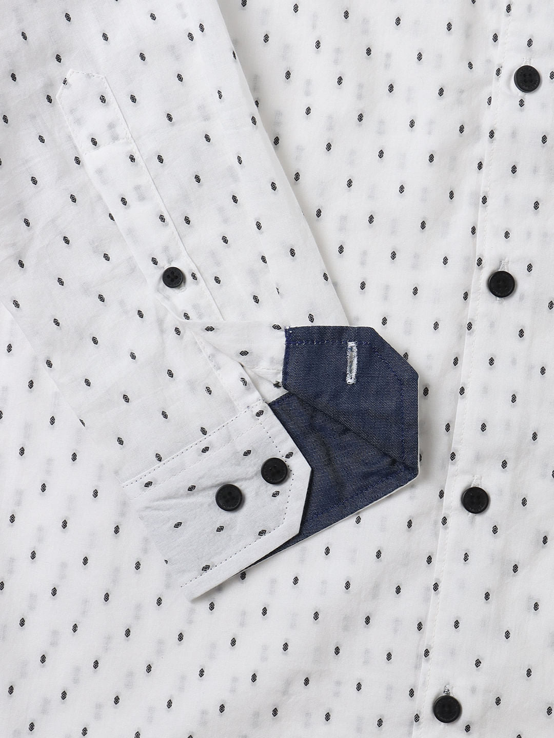 White Dobby Shirt