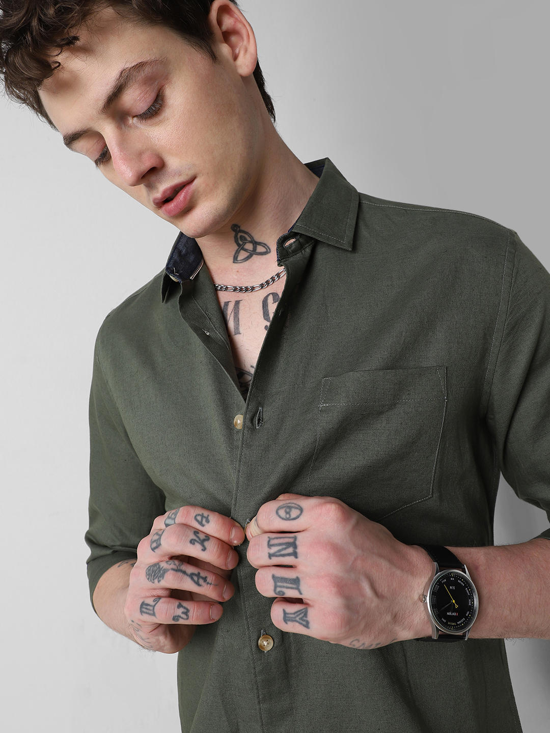 Classic Olive Shirt