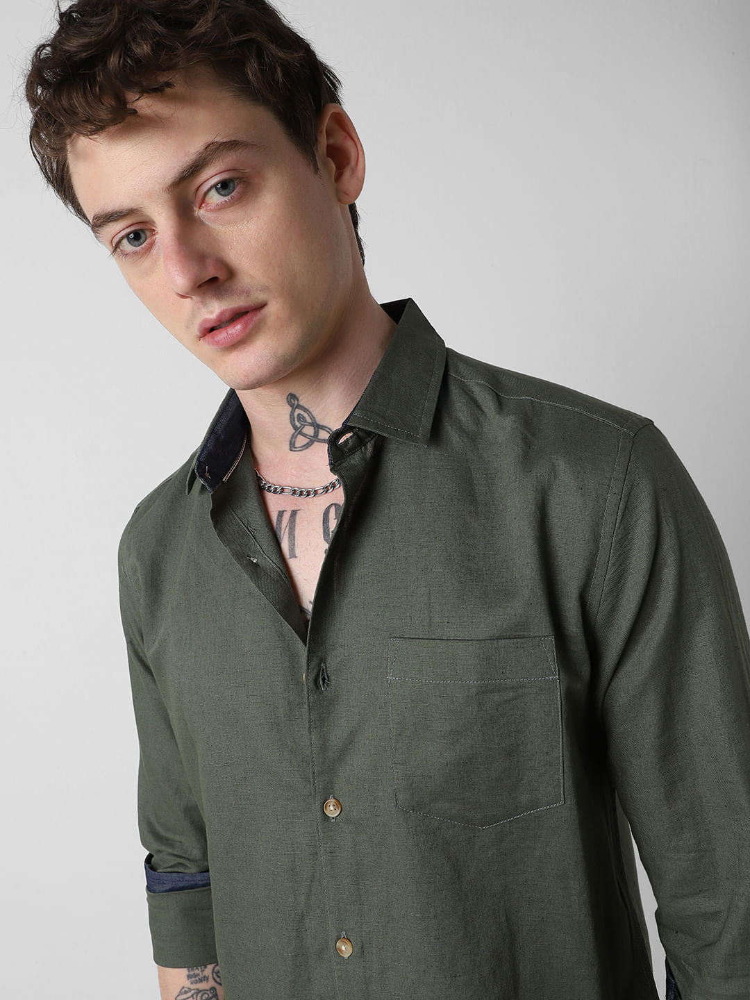 Classic Olive Shirt