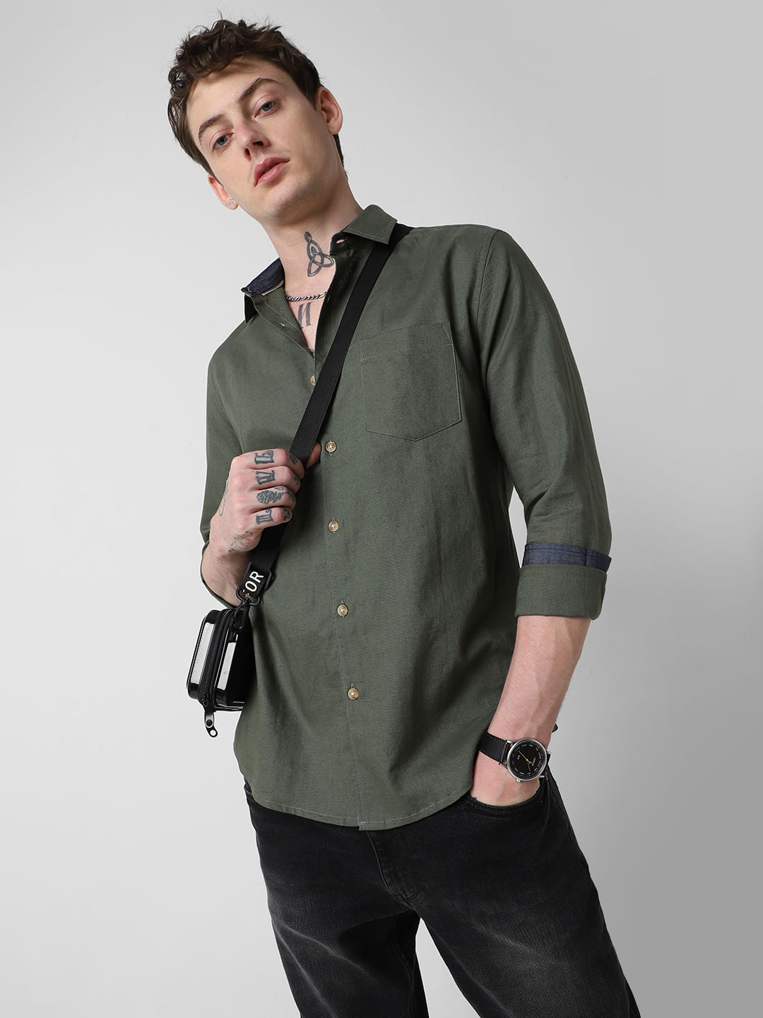Classic Olive Shirt