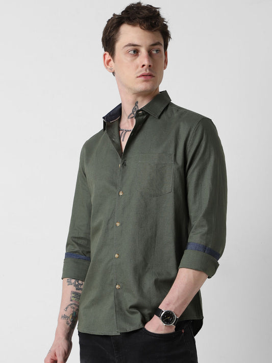Classic Olive Shirt