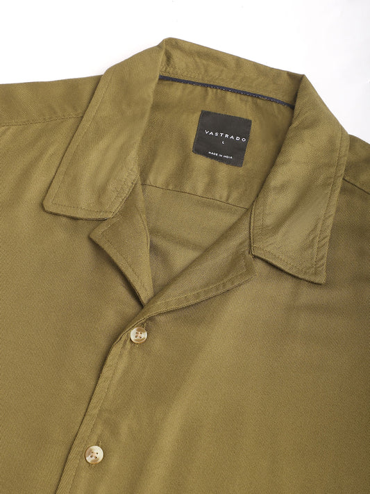 Classy Olive Oversized Shirt