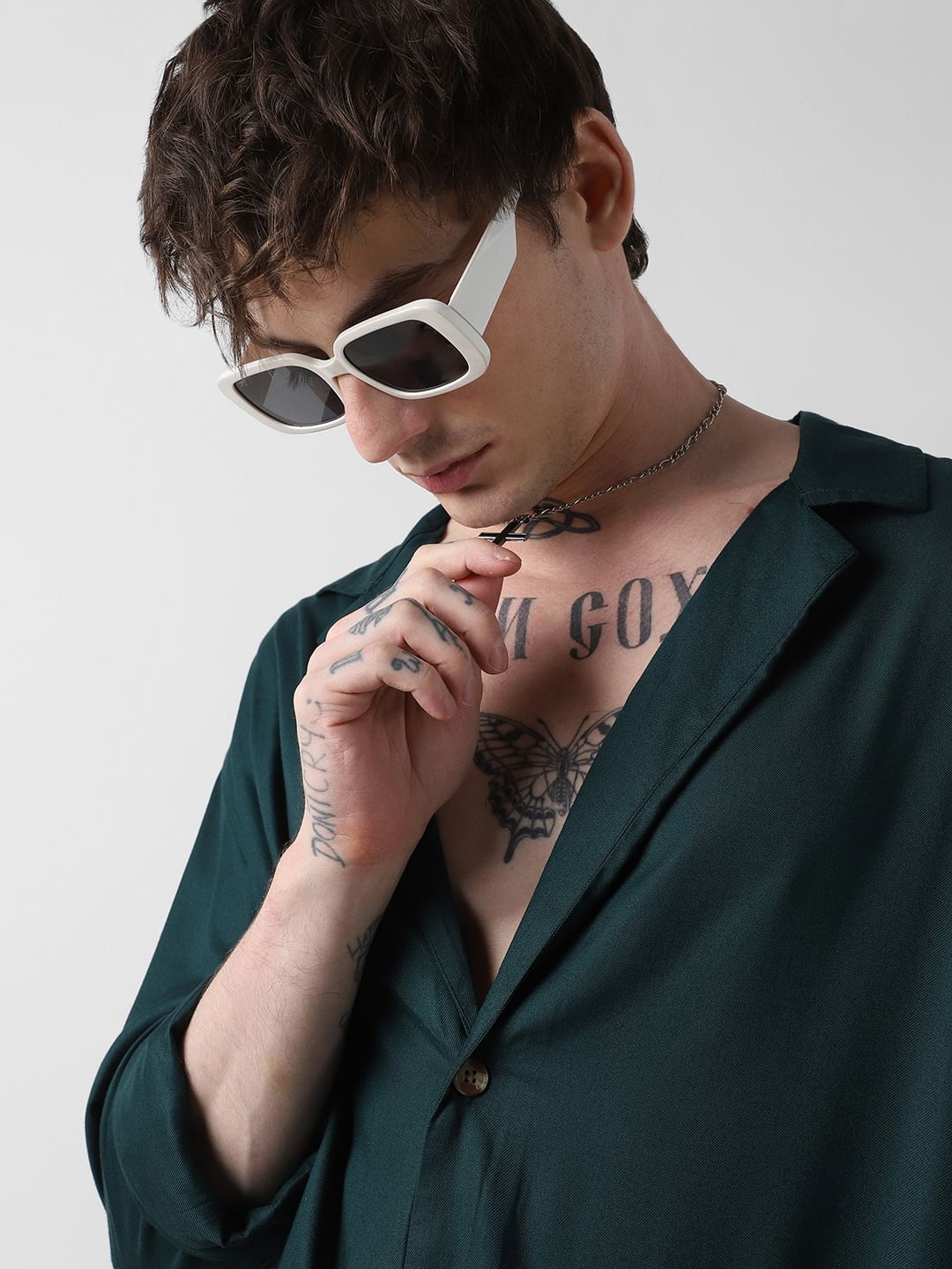 Sacramento Oversized Notched Lapel Collar Shirt