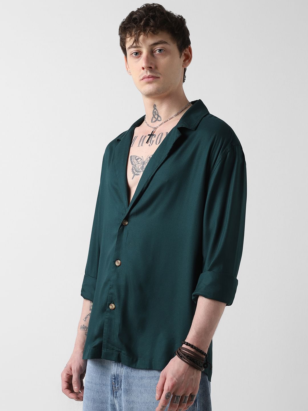 Sacramento Oversized Notched Lapel Collar Shirt