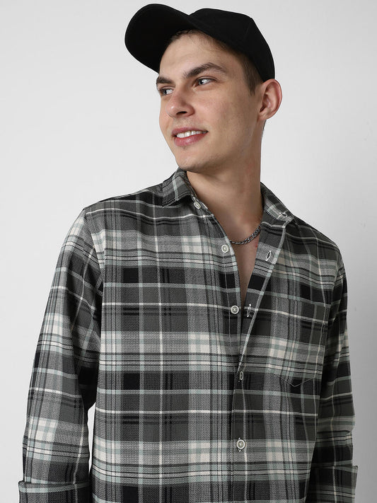 Premium Giza Cotton Plaid Checkered Shirt