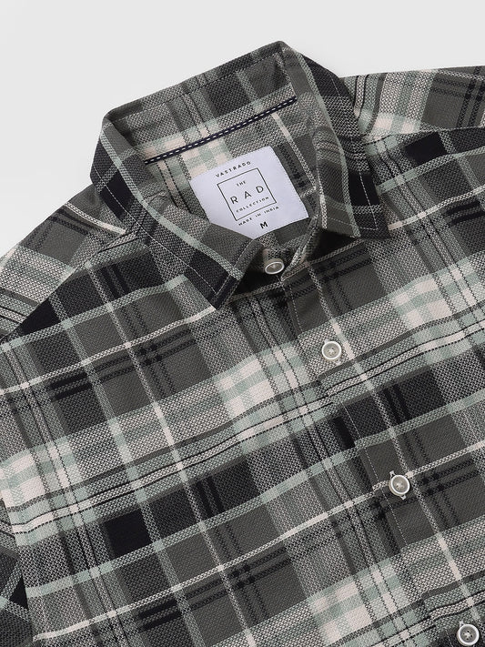 Premium Giza Cotton Plaid Checkered Shirt