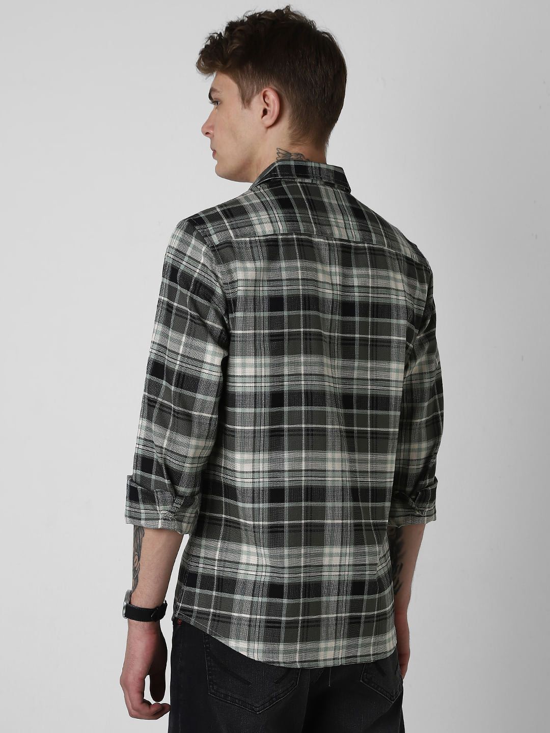 Premium Giza Cotton Plaid Checkered Shirt