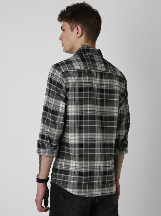 Premium Giza Cotton Plaid Checkered Shirt