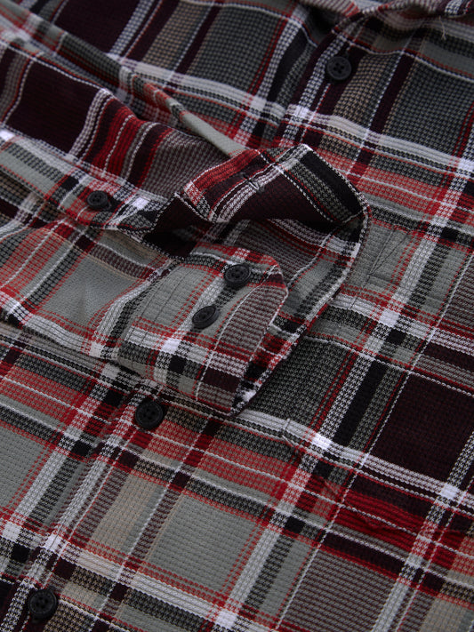 Premium Cotton Vintage Multicolour Checkered Shirt