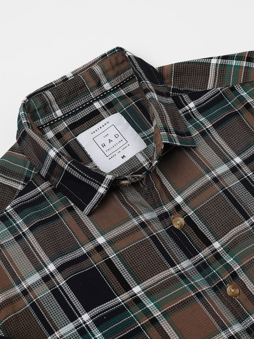 Premium Giza Cotton Multicolour Tartan Checked Shirt