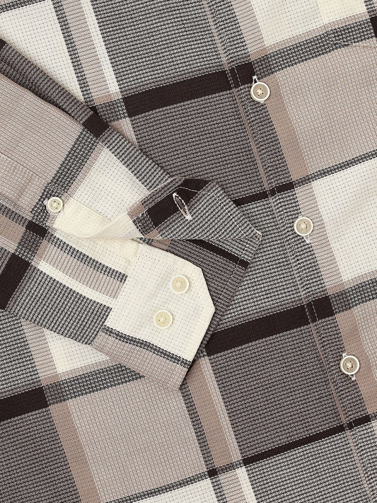 Brunette & Ivory Broad Checked Shirt