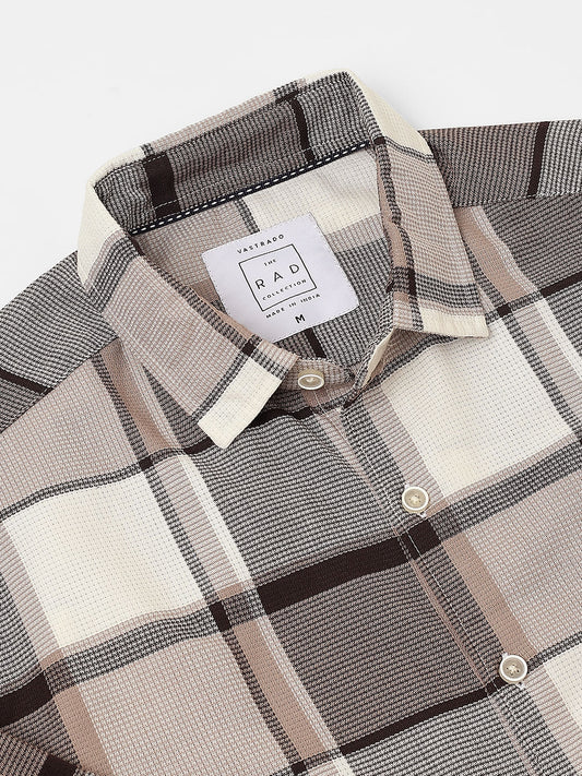 Brunette & Ivory Broad Checked Shirt