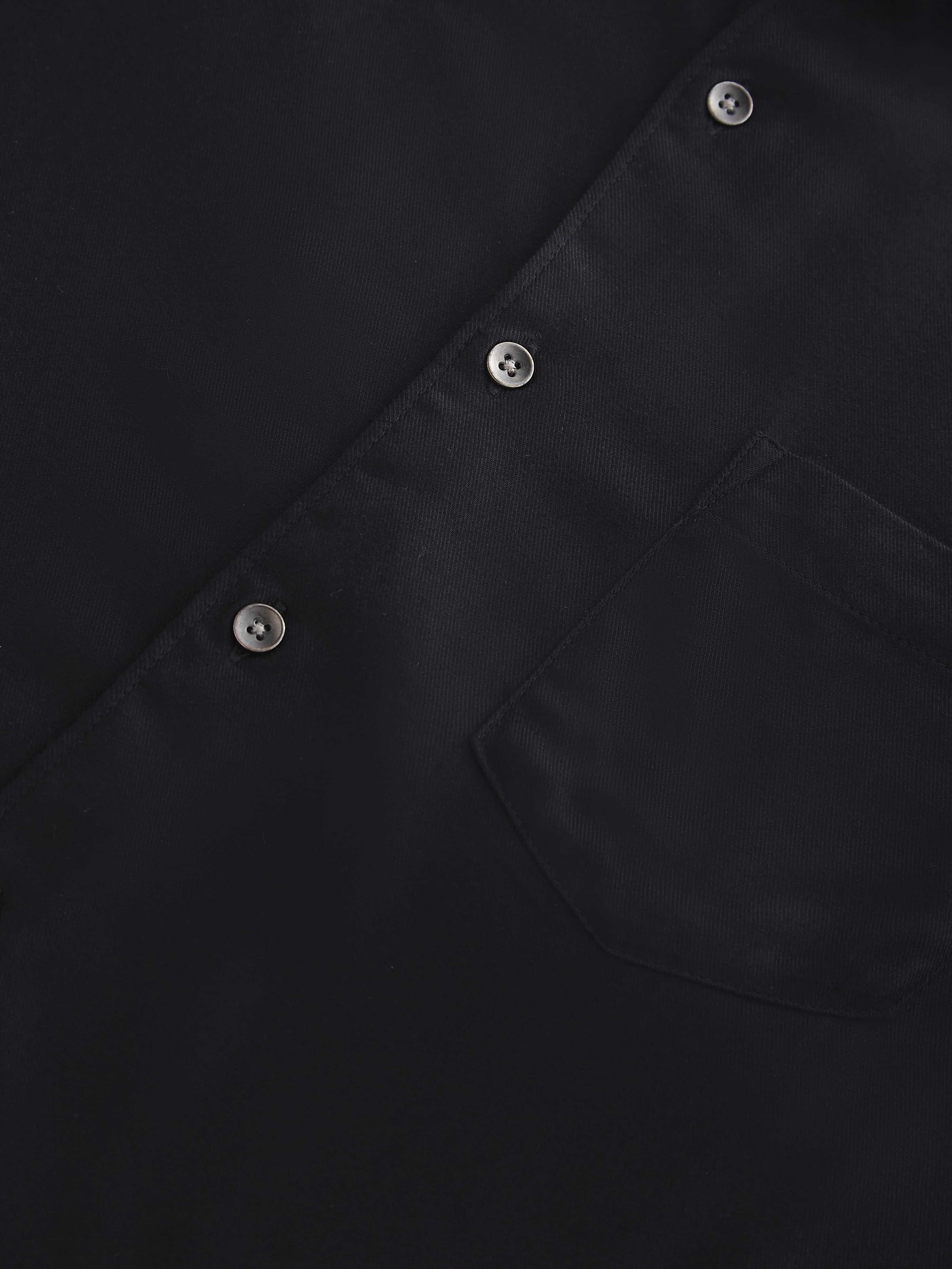 Modish Solid Black Shirt