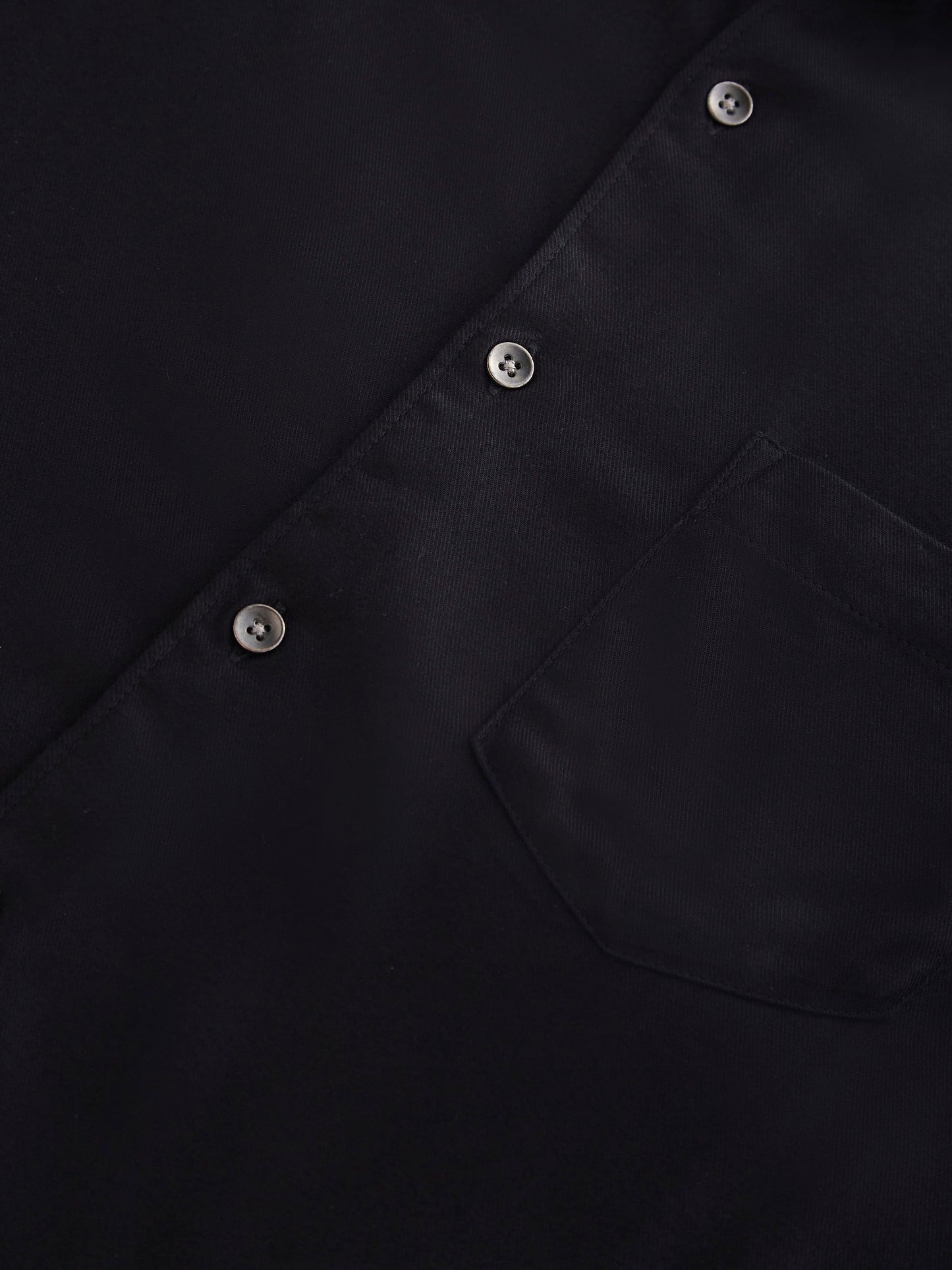 Modish Solid Black Shirt
