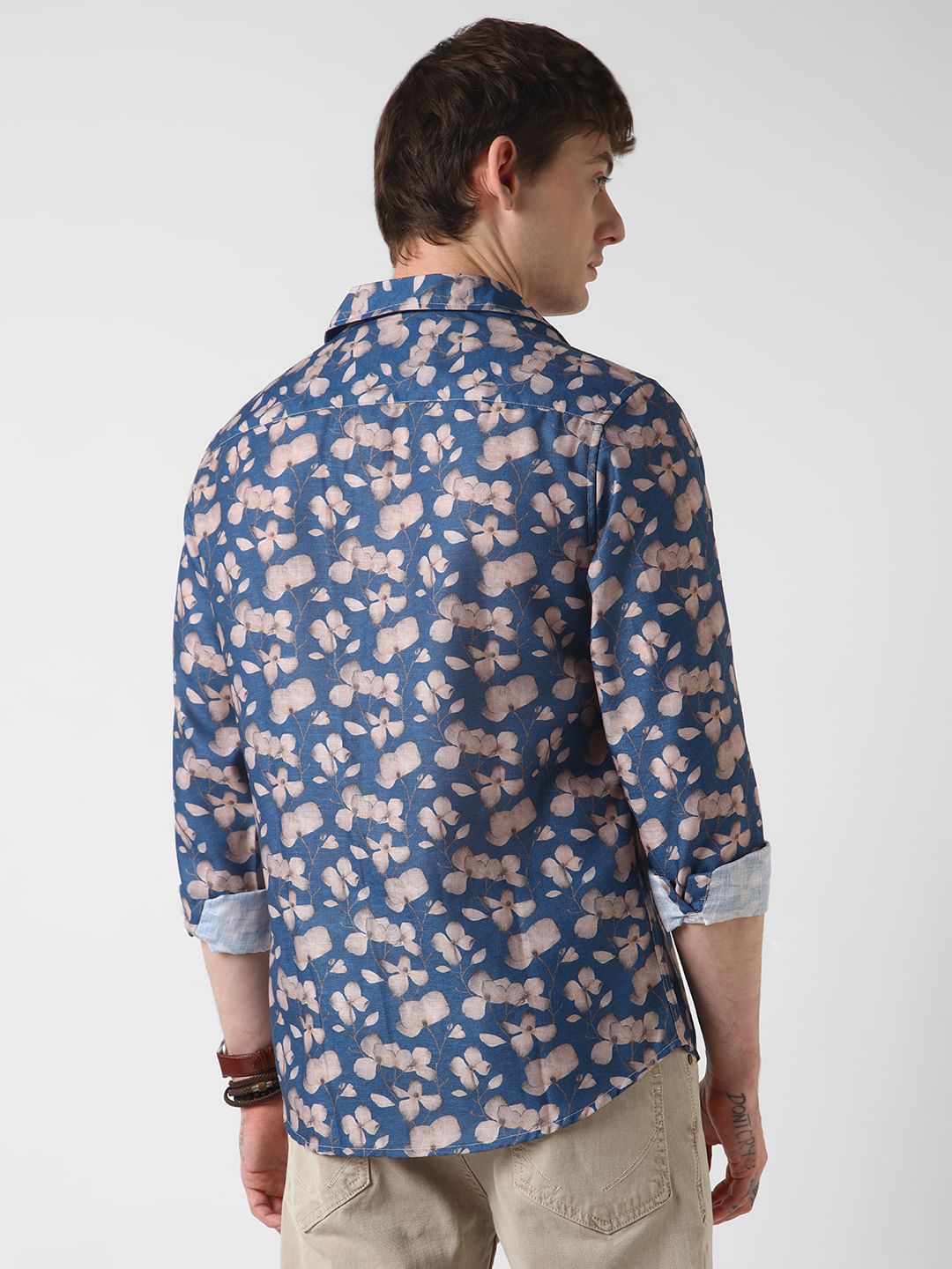 Exquisite Lapis Floret Shirt