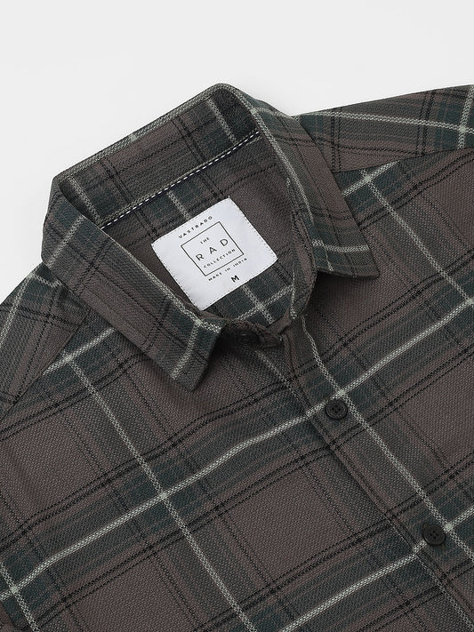 Premium Giza Cotton Multicolour Tartan Checked Shirt