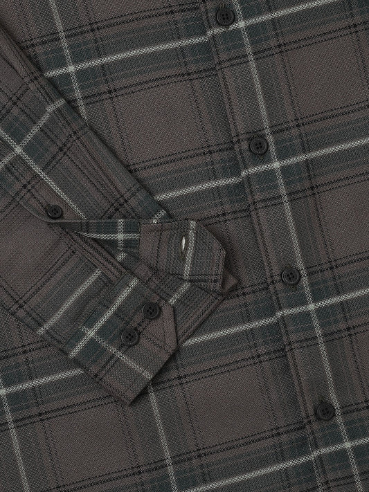Premium Giza Cotton Multicolour Tartan Checked Shirt