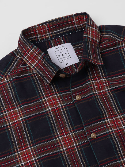 Voguish Multicolor Checkered Shirt