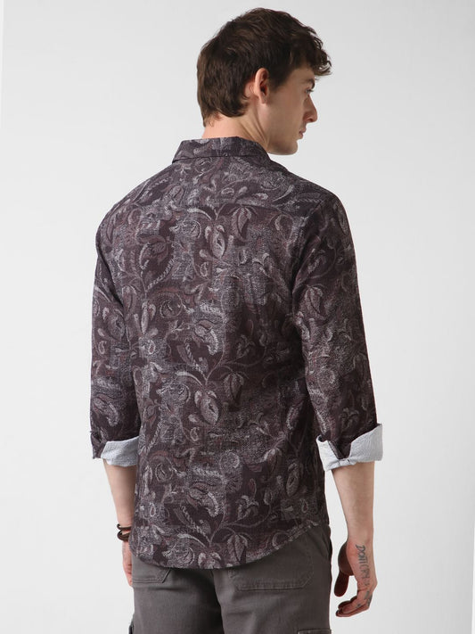 Radiant Monochrome Crushed Shirt