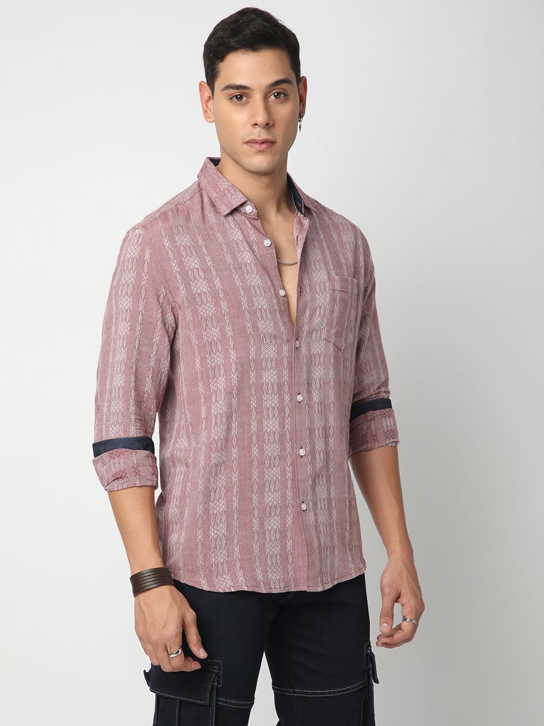 Redwood Ikat Jacquard Shirt