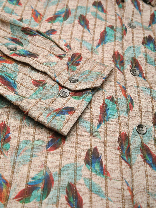 Jamboree Feathery Striped Shirt