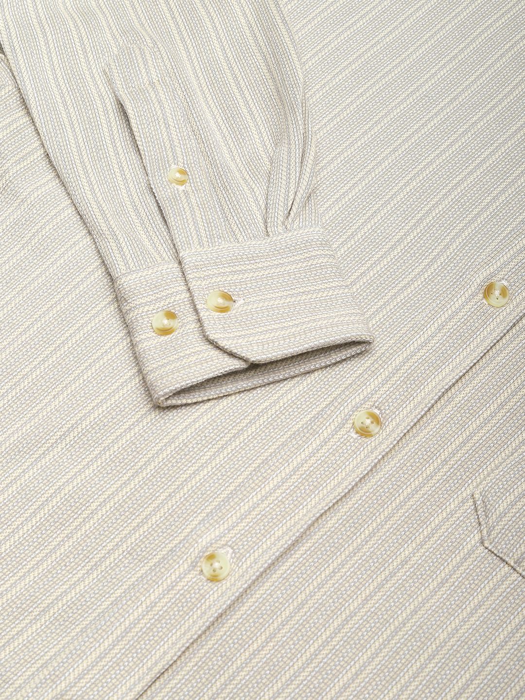 Multicolour Striped Knitted Shirt