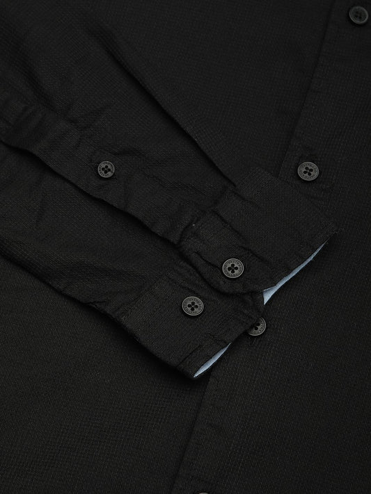Solid Black Shirt
