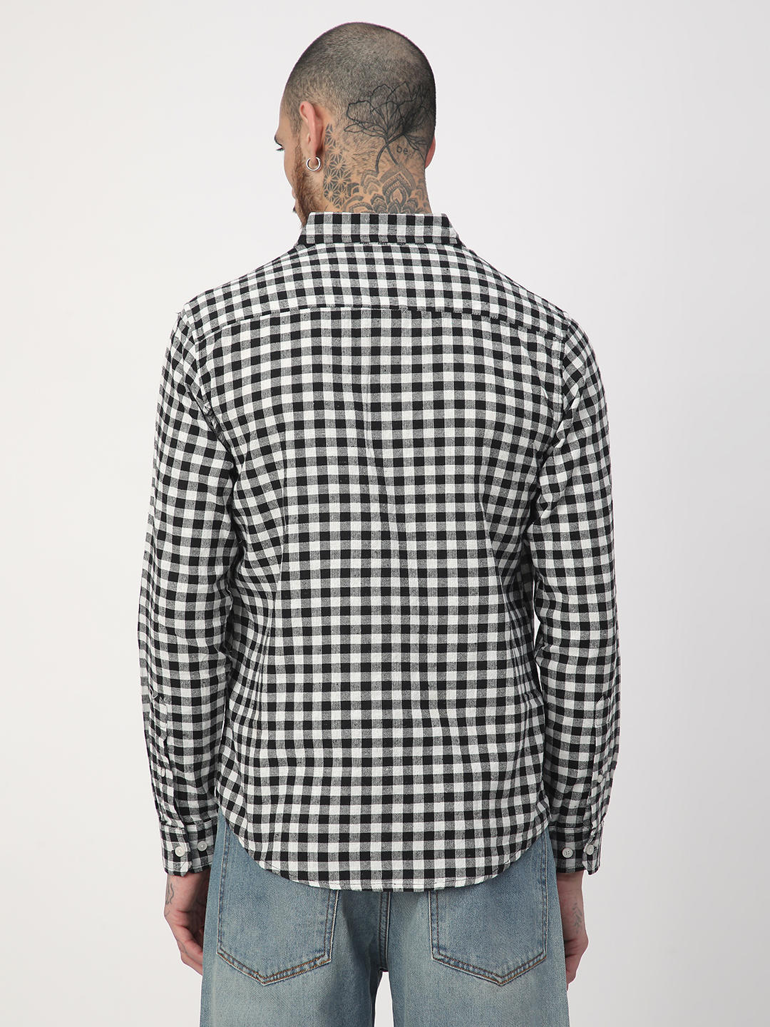 Black & White Checkered Shirt