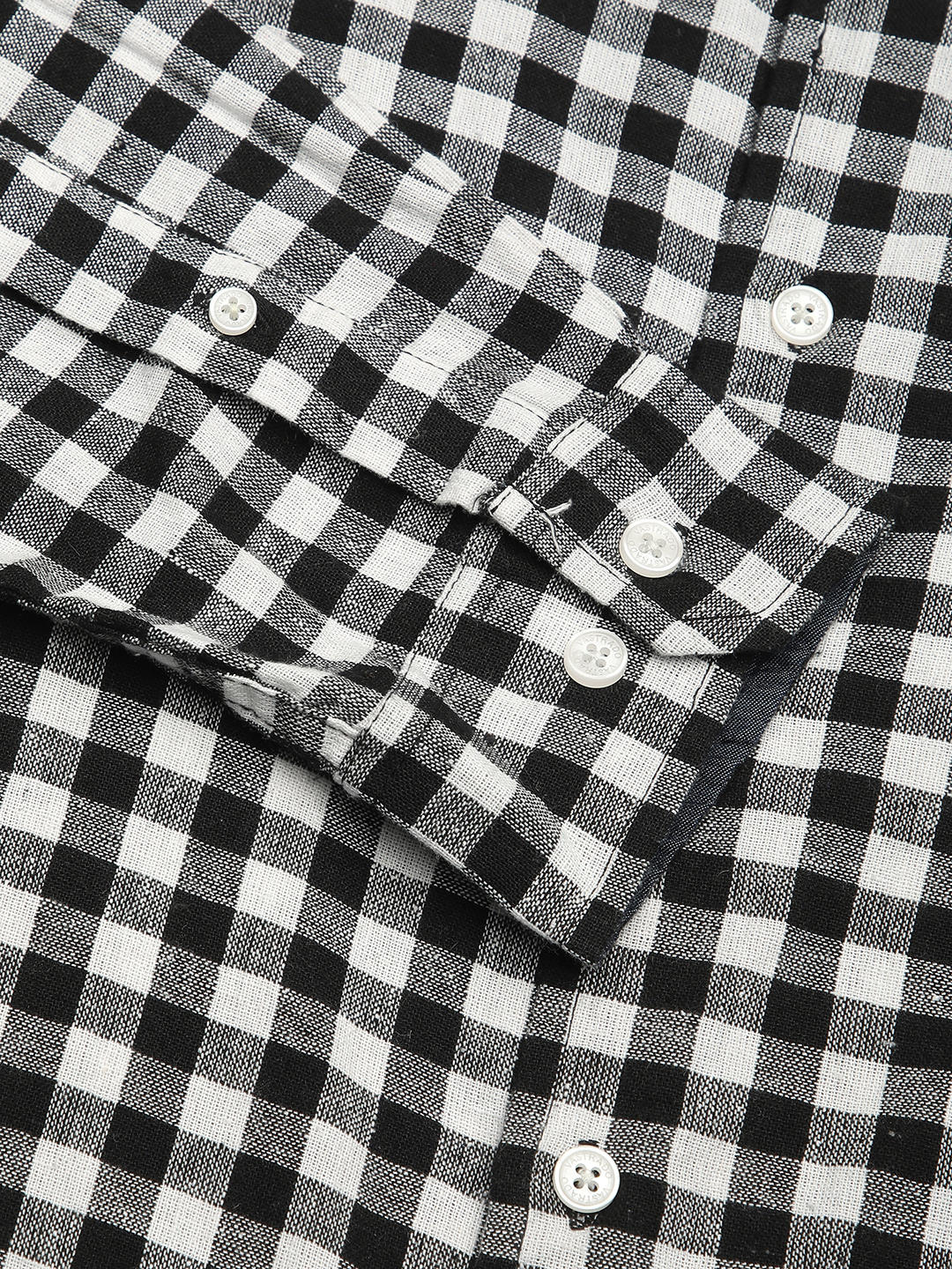 Black & White Checkered Shirt