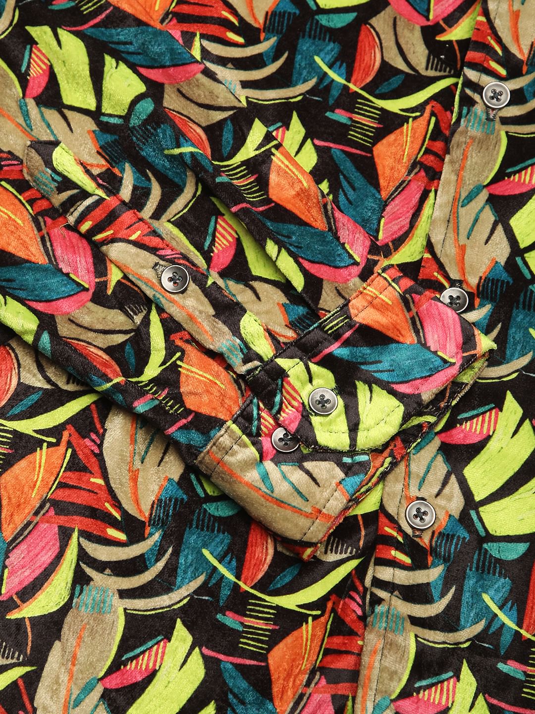Quirky Fluorescent Remix Multicolor Shirt