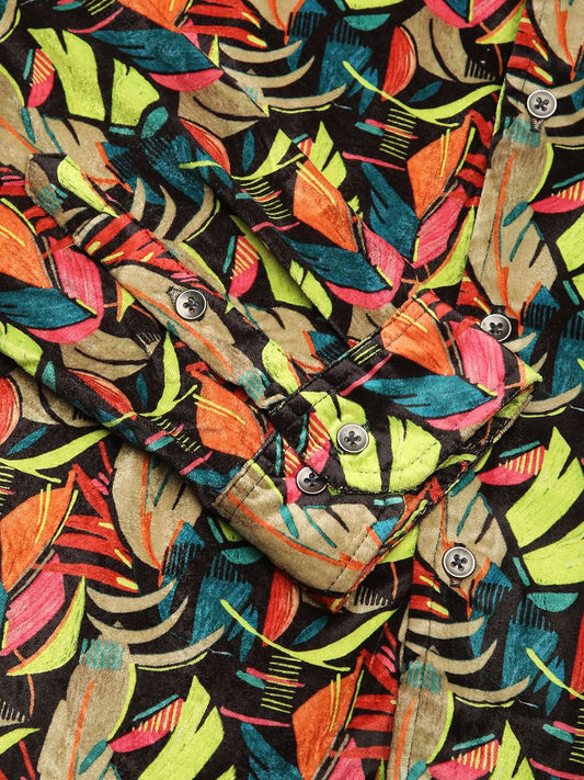 Quirky Fluorescent Remix Multicolor Shirt