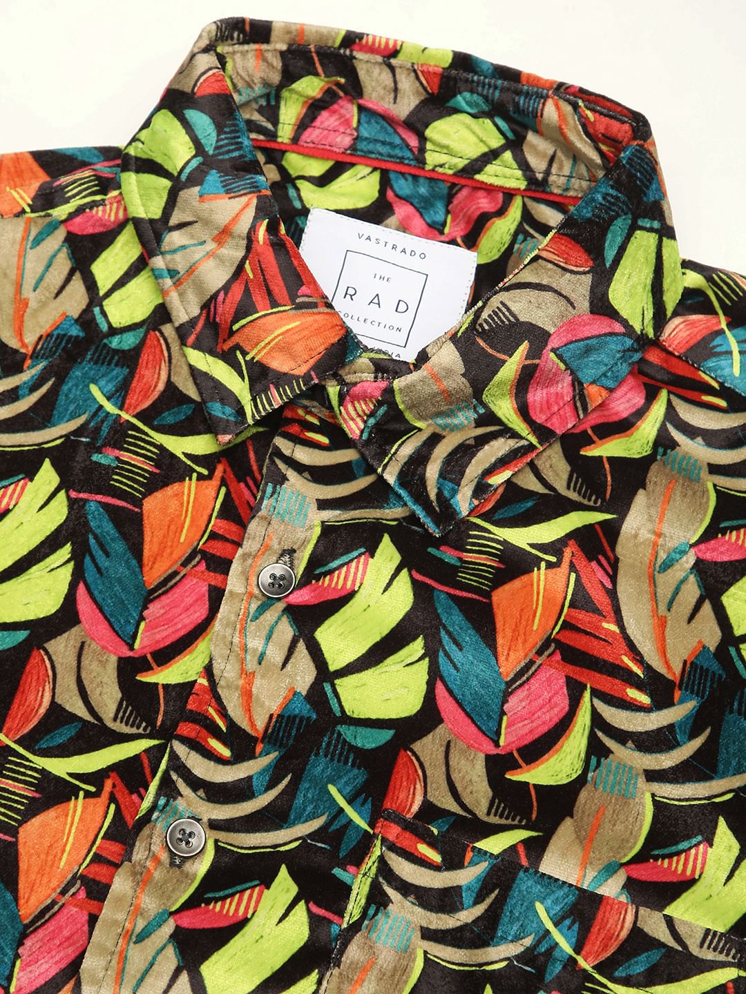 Quirky Fluorescent Remix Multicolor Shirt