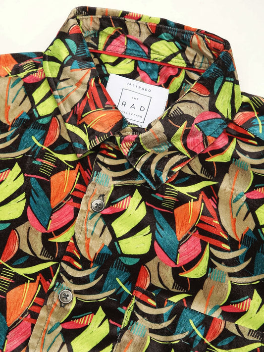 Quirky Fluorescent Remix Multicolor Shirt