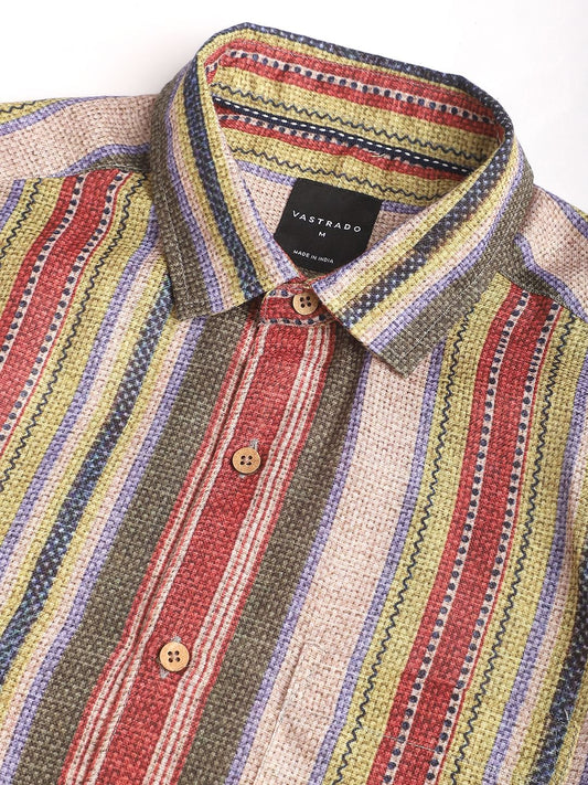 Multicolour Striped Shirt