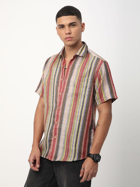 Multicolour Striped Shirt