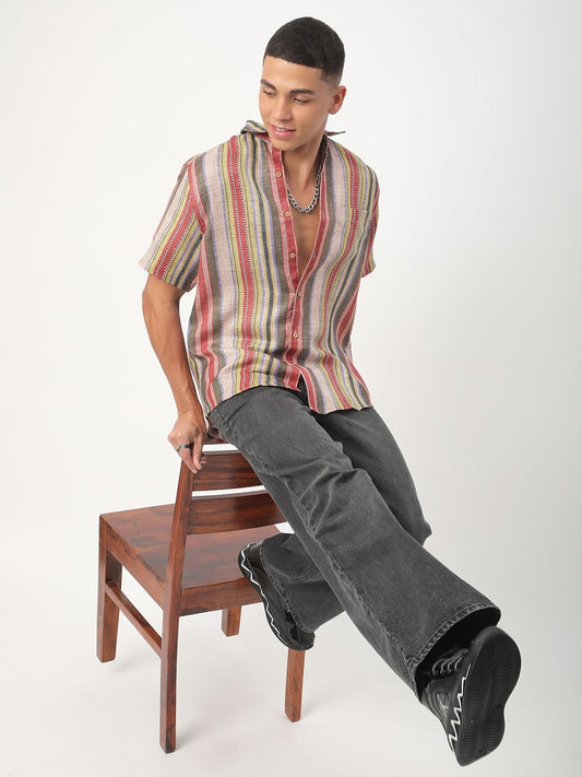 Multicolour Striped Shirt