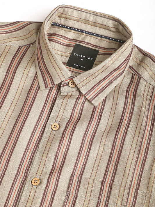 Multicolour Roman Striped Shirt