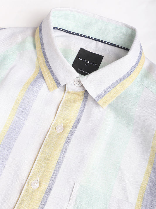 Voguish Multicolour Striped Shirt