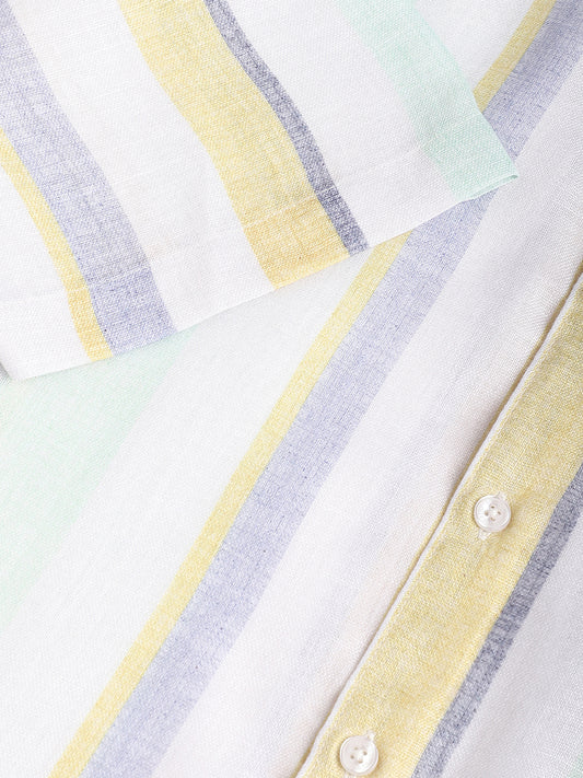 Voguish Multicolour Striped Shirt