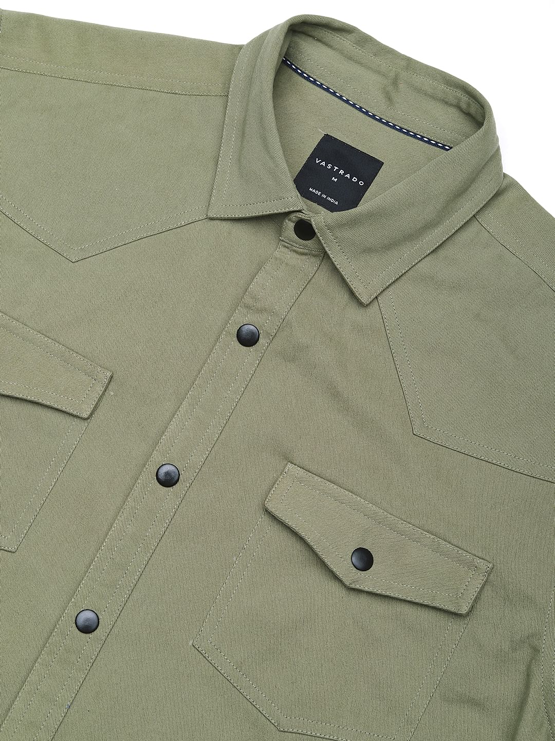 Classic Olive Double Pocket Overshirt