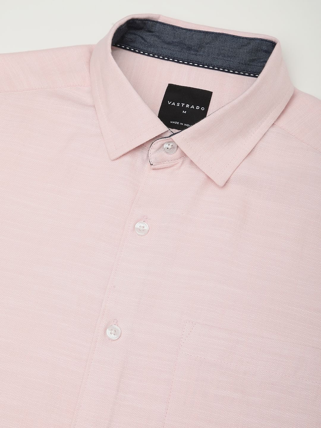 Pink Textured Shirt