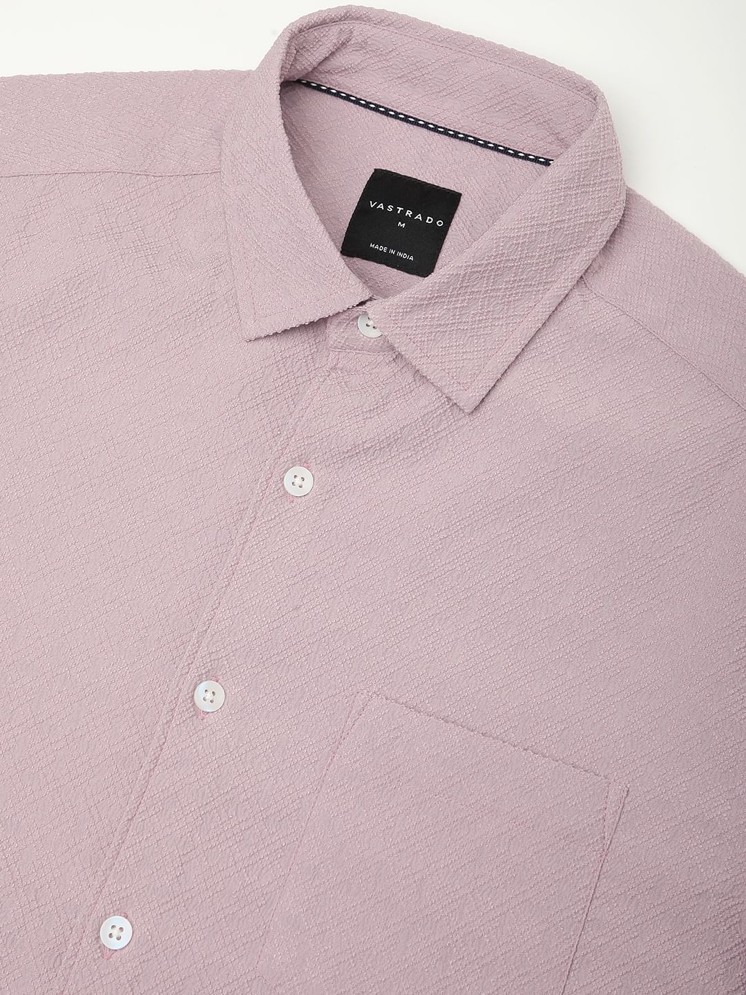 Ornate Electric Lavender Jacquard Shirt