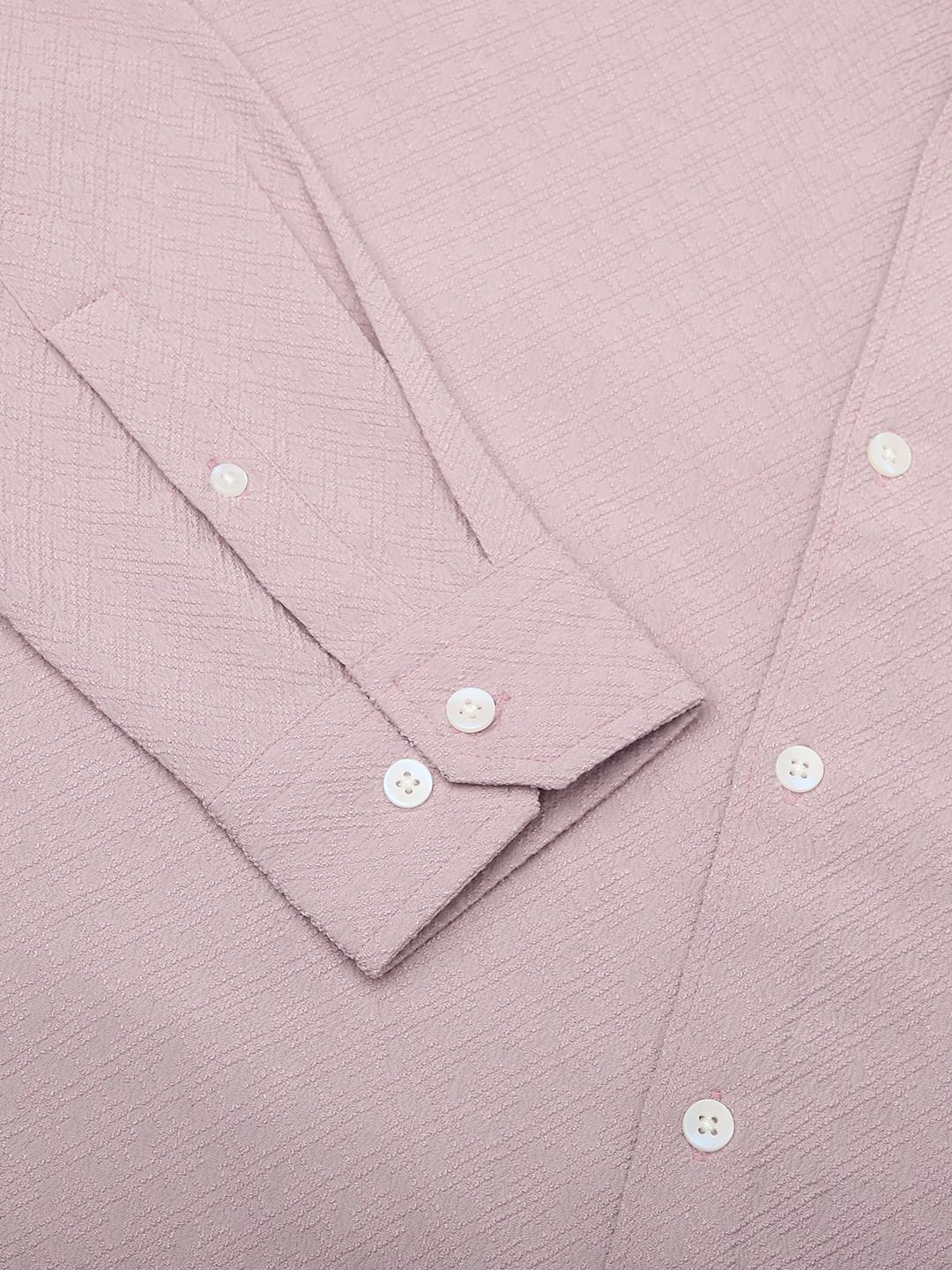 Ornate Electric Lavender Jacquard Shirt