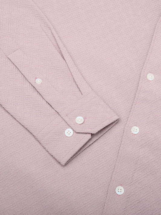 Ornate Electric Lavender Jacquard Shirt