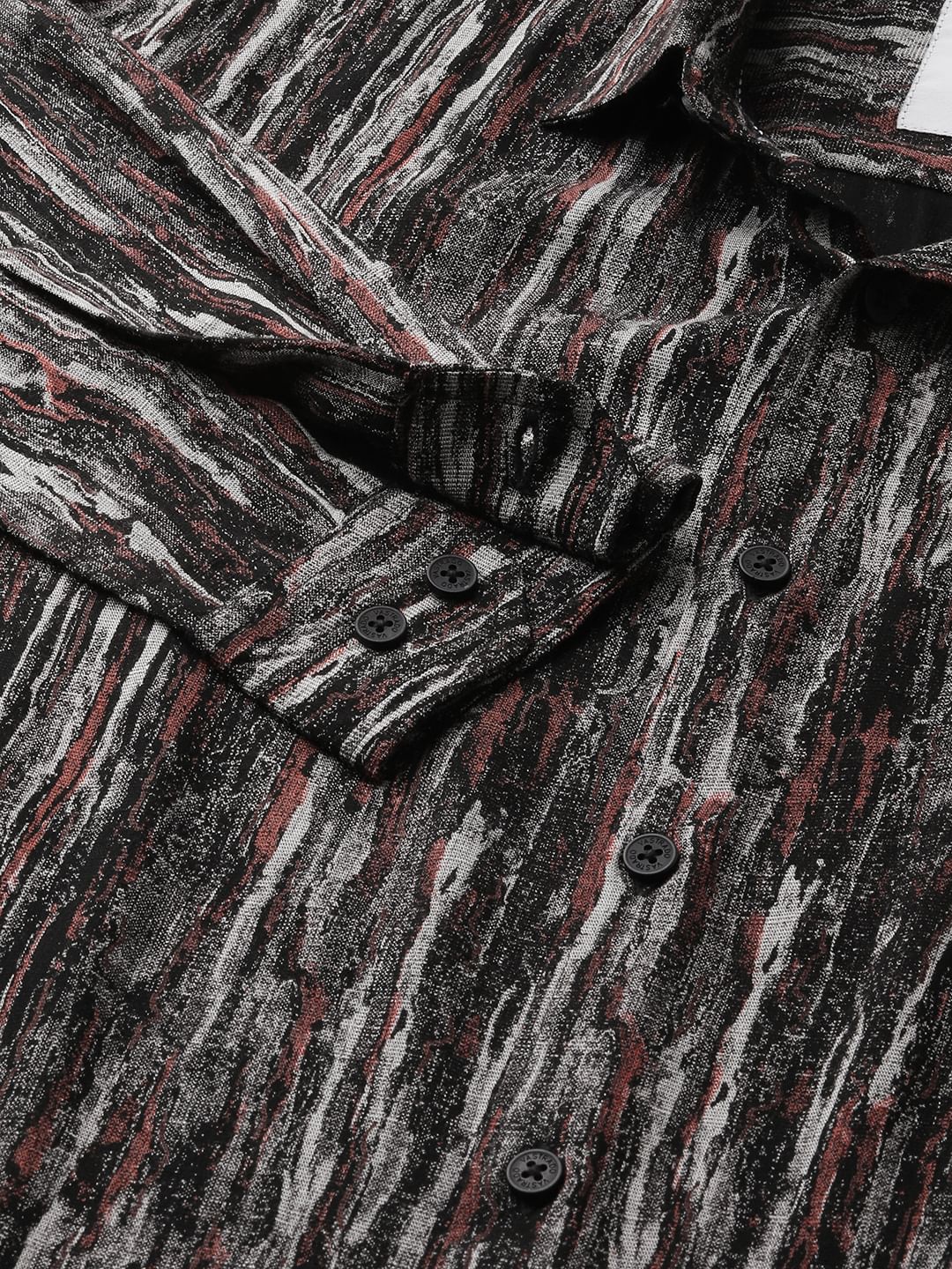 Premium Multicolour Artistic Textured Shirt