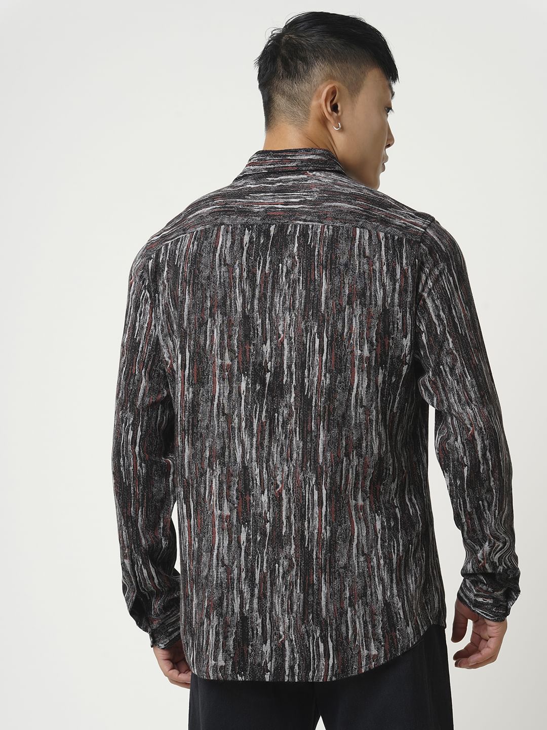 Premium Multicolour Artistic Textured Shirt