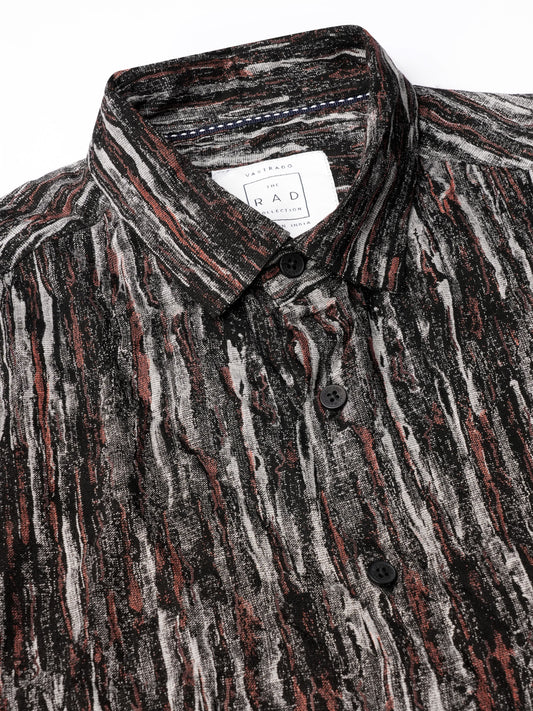 Premium Multicolour Artistic Textured Shirt